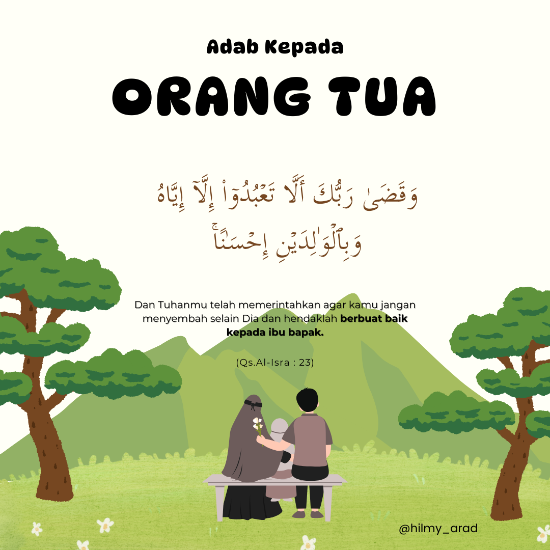 Adab kepadaOrang tua